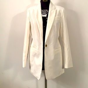 NWT J. CREW NWT Corduroy Cream Parke Blazer 4
